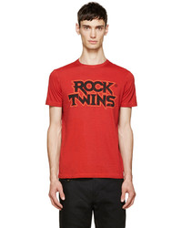 DSQUARED2 Red Rock Twins T Shirt
