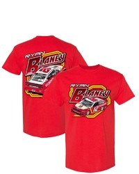 TEAM PENSKE Red Ryan Blaney Bodyarmor Car 2 Spot T Shirt