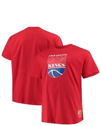 Mitchell & Ness Red Sacrato Kings Big Tall Hardwood Classics Throwback Logo T Shirt At Nordstrom