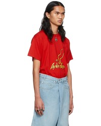 LU'U DAN Red Serpent T Shirt