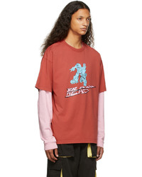 Brain Dead Red Them Skates Edition Blaster T Shirt