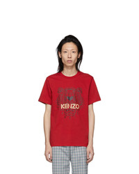 Kenzo Red Tiger T Shirt