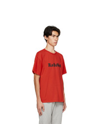 Rassvet Red Vintage Font T Shirt