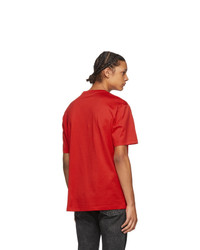 Versace Red Vintage Medusa T Shirt