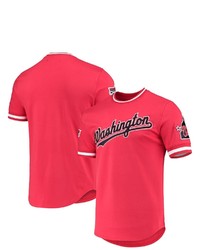 PRO STANDARD Red Washington Nationals Team T Shirt