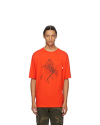 Vans Red Wtaps Edition Waffle Lovers Club T Shirt