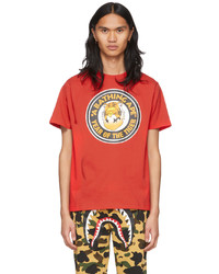 BAPE Red Year Of The Tiger T Shirt