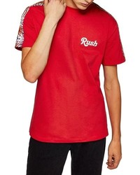 Topman Rush Lips Graphic Oversize T Shirt