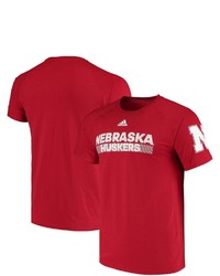 adidas Scarlet Nebraska Huskers Up Raglan T Shirt At Nordstrom