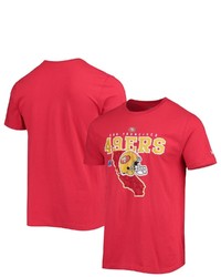 New Era Scarlet San Francisco 49ers Local Pack T Shirt