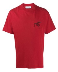 Riccardo Comi Slogan Print T Shirt