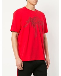 Blackbarrett Spider Print T Shirt