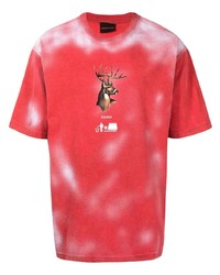 Mauna Kea Spray Deer Print T Shirt