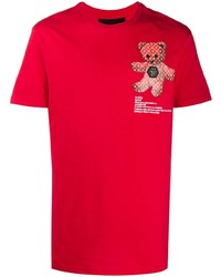 Philipp Plein Ss Teddy Bear Cotton T Shirt