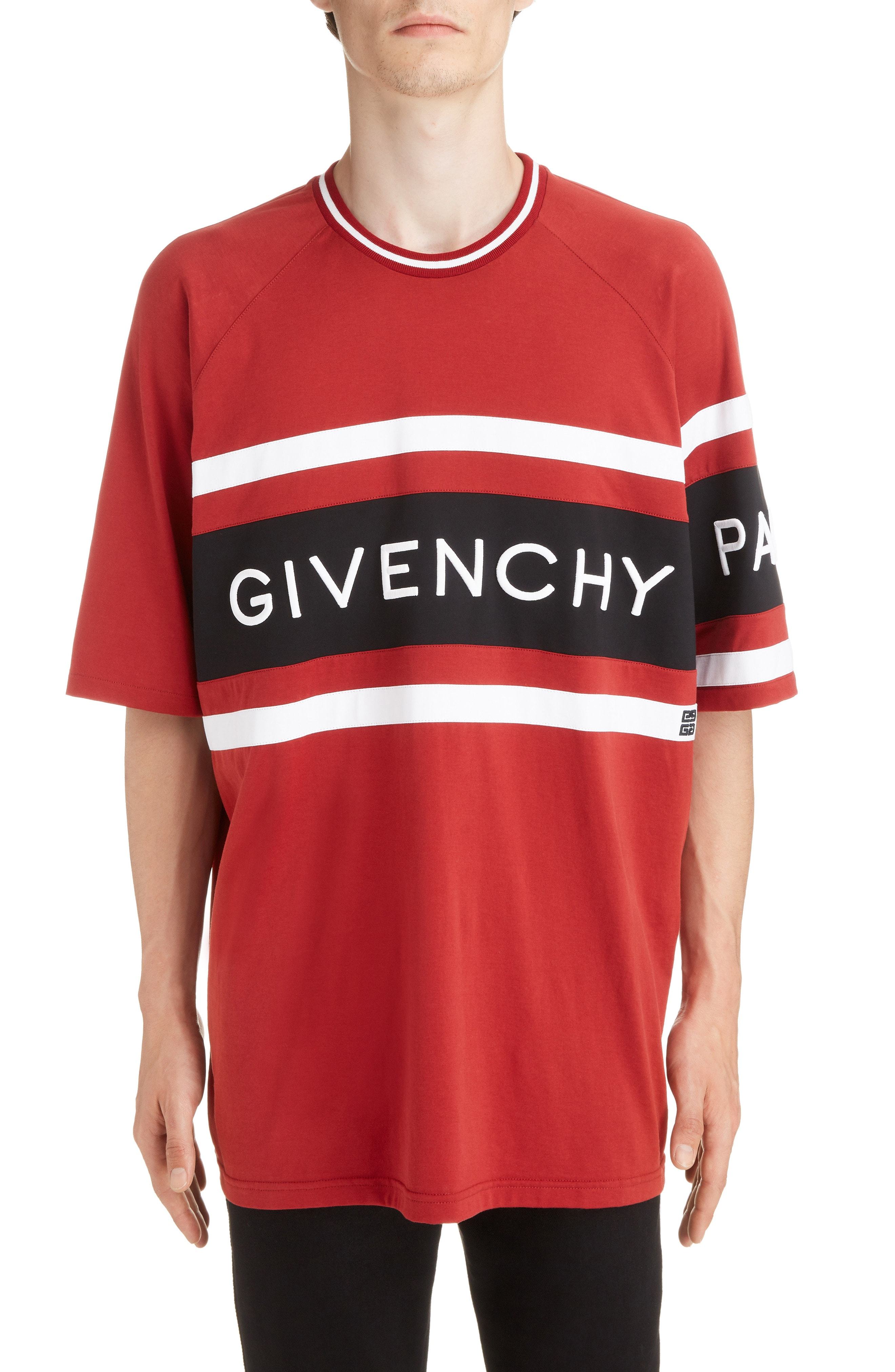 red givenchy top