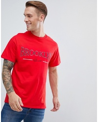 New Look T Shirt With Brooklyn Print In Red