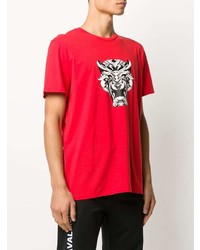 Just Cavalli Tiger Print T Shirt