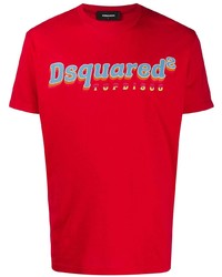 DSQUARED2 Top Disco Print T Shirt