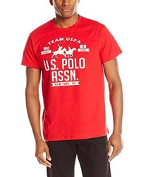 U.S. Polo Assn. Flecked Graphic T Shirt