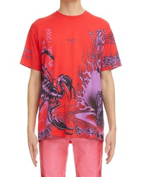 Givenchy Ultra Purple Oversize Graphic Tee