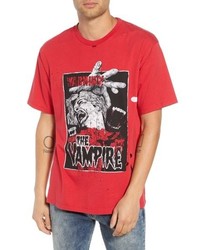 The Kooples Vampire Distressed Graphic T Shirt