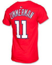 Majestic Washington Nationals Mlb Ryan Zimmerman Alternate Name And Number T Shirt