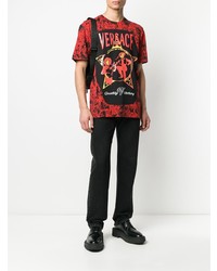 Versace Western Print T Shirt