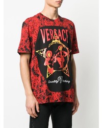 Versace Western Print T Shirt