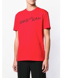 Versace With Love Print T Shirt