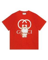 Gucci X Dormon Logo Print T Shirt