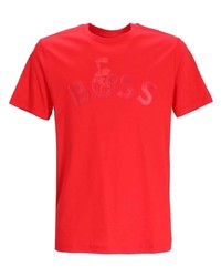 BOSS X Looney Tunes Logo Print T Shirt