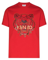 Kenzo Year Of Tiger Classc Ss Tee Red