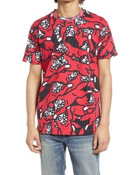 Icecream Yikes Print Graphic Tee In Tomato At Nordstrom