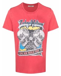 Zadig & Voltaire Zadigvoltaire Ted Graphic Print Cotton T Shirt