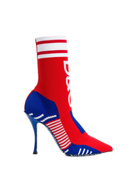 Dolce & Gabbana Logo Sock Boot