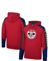 Mitchell & Ness Red Minnesota Twins Fusion Fleece Pullover Hoodie At Nordstrom