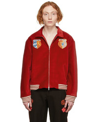 Bode Red Wenham Souvenir Jacket