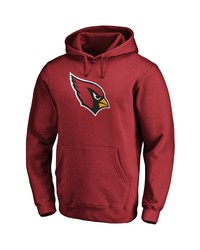 FANATICS Branded Cardinal Arizona Cardinals Team Logo Pullover Hoodie