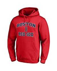 FANATICS Branded Red Boston Red Sox Heart Soul Pullover Hoodie At Nordstrom