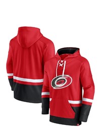 FANATICS Branded Red Carolina Hurricanes Big Tall First Battle Power Play Pullover Hoodie At Nordstrom