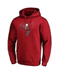 FANATICS Branded Red Tampa Bay Buccaneers Team Logo Pullover Hoodie At Nordstrom