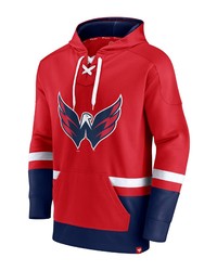 FANATICS Branded Red Washington Capitals First Battle Power Play Pullover Hoodie At Nordstrom