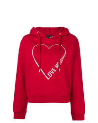 Love Moschino Heart Logo Hoodie