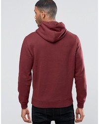 Jack Wills Hoodie With Wills Print In Damson
