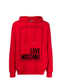 Love Moschino Logo Hooded Sweatshirt