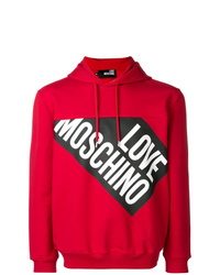 Love Moschino Logo Panel Hoodie