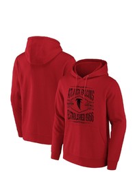 NFL X DARIUS RUCKE R Collection By Fanatics Red Atlanta Falcons 2 Hit Pullover Hoodie At Nordstrom