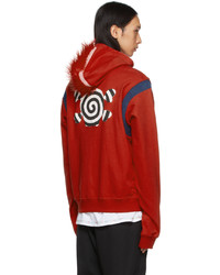 99% Is Red 1%0ve Mohican Hoodie
