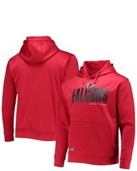 New Era Red Atlanta Falcons Combine Authentic Hard Hash Pullover Hoodie At Nordstrom