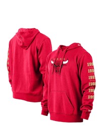 New Era Red Chicago Bulls 202122 City Edition Pullover Hoodie At Nordstrom